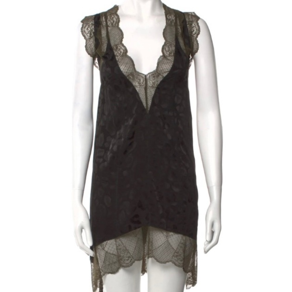 Zadig&Voltaire Deluxe Silk Sleeveless Shift Dress